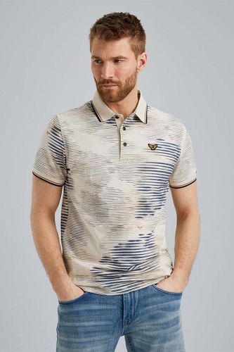 Pme Legend Short sleeve polo Single jersey AO Beige