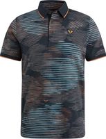 Short sleeve polo Single jersey AO Blauw