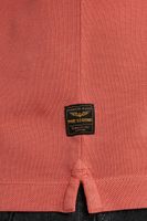 Short sleeve polo Pique garment dy Oranje