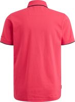 Short sleeve polo Stretch pique pa Roze