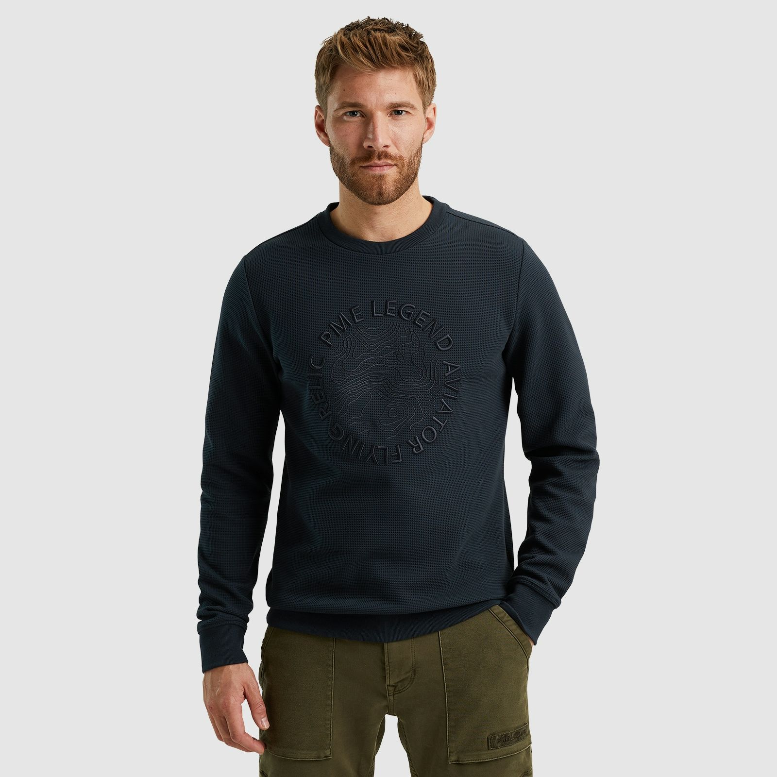 Pme Legend Sweatshirt Jersey Donkerblauw