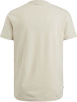 Short sleeve r-neck single jersey Beige
