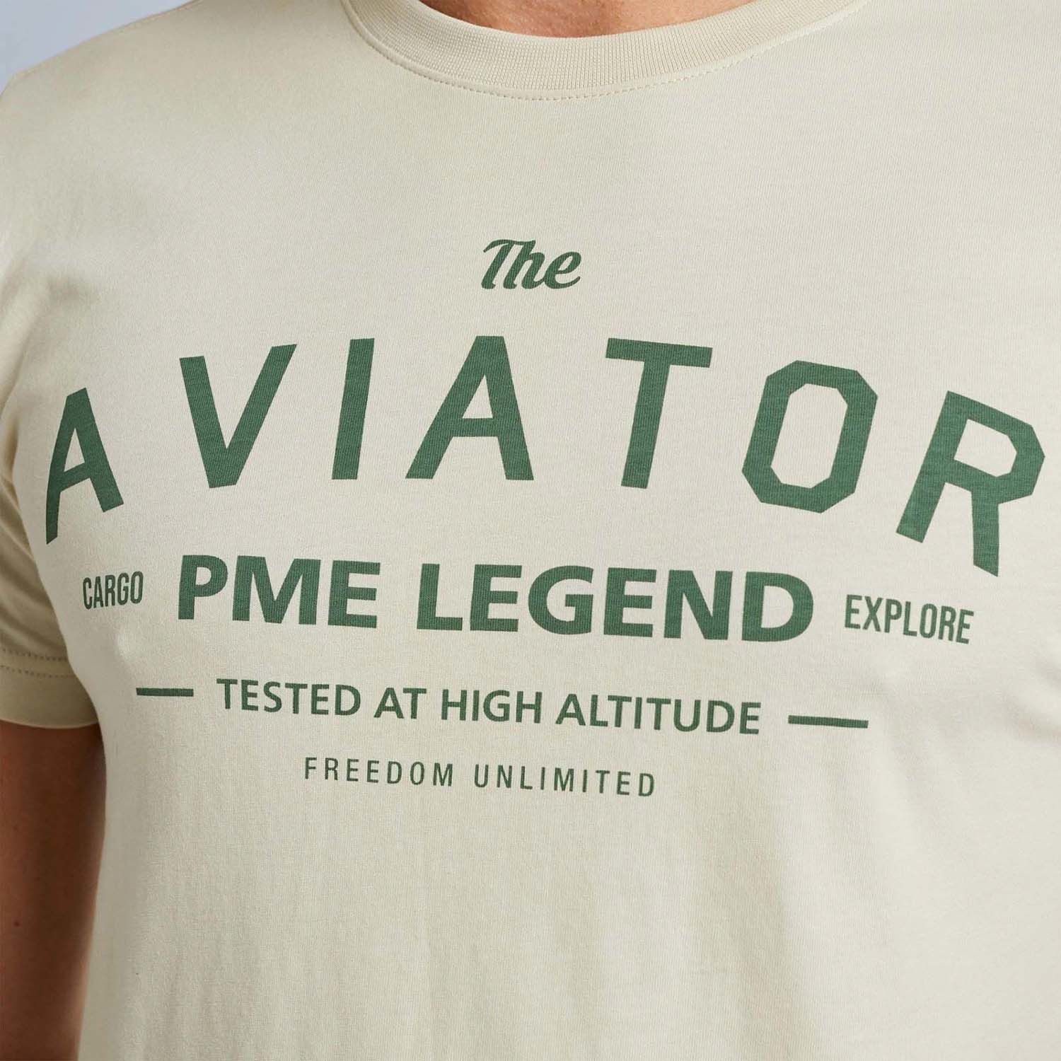 Pme Legend T-shirt Aviator Beige
