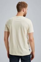 Short sleeve r-neck single jersey Beige