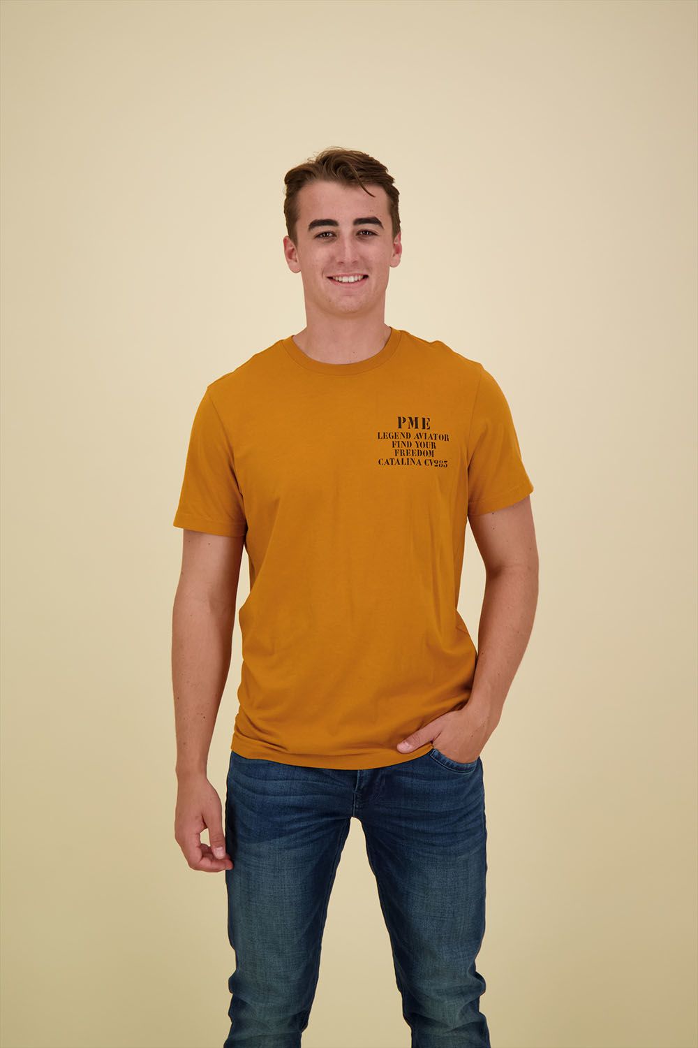 Pme Legend T-Shirt Cognac