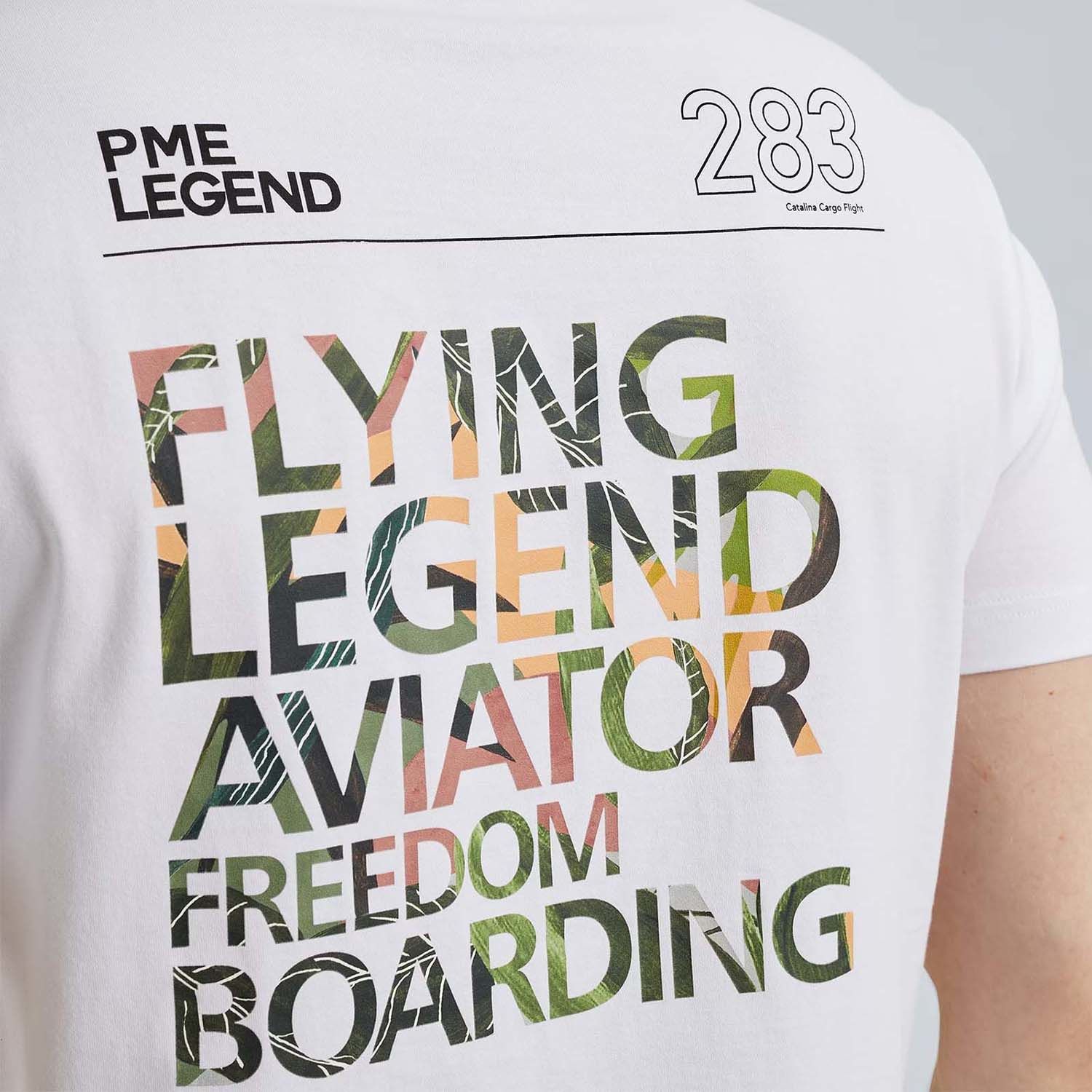 Pme Legend T-shirt Jersey Wit