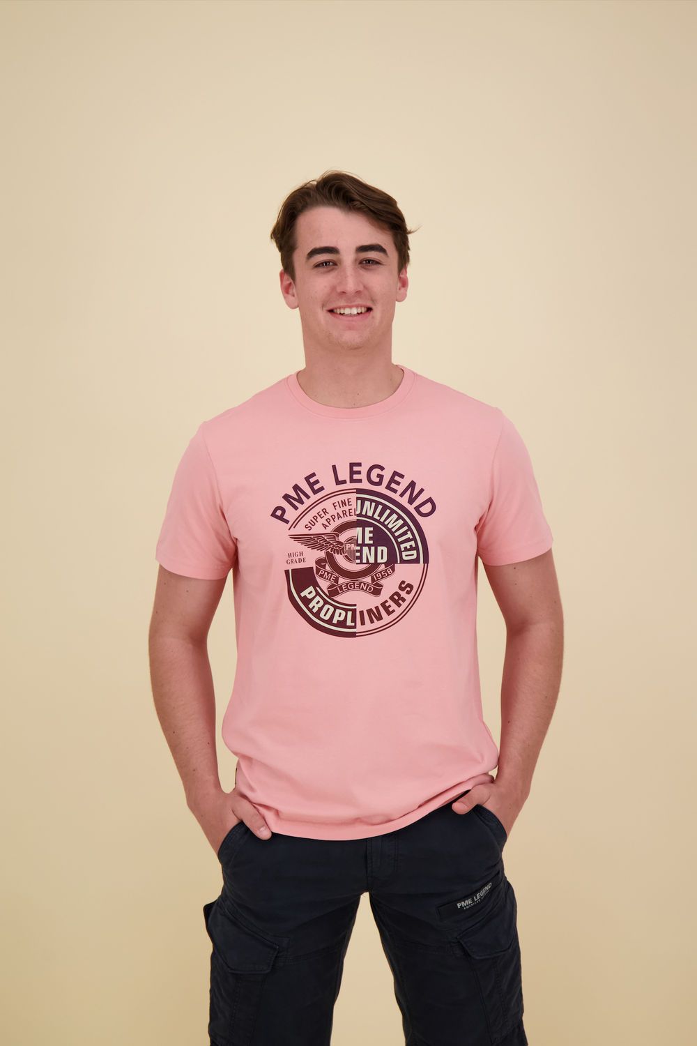 Pme Legend T-shirt Roze 