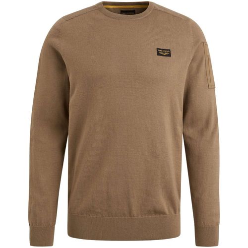 Pme Legend R-neck American classic knit Bruin