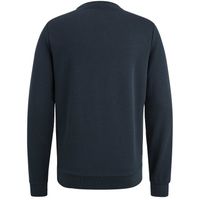 Crewneck interlock light sweat Blauw