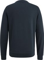 Crewneck interlock light sweat Blauw