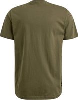 Short sleeve r-neck single jersey Groen