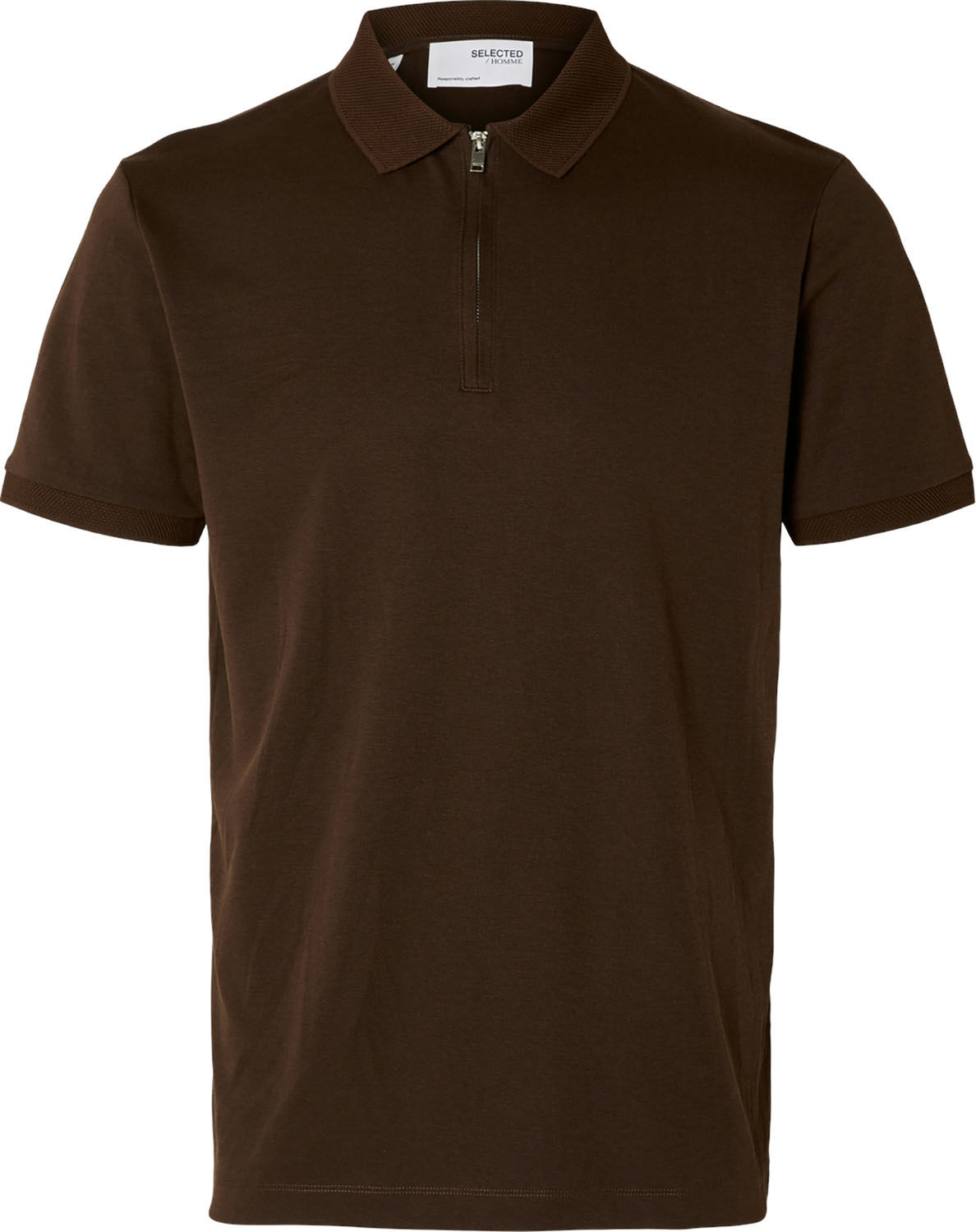 Selected Homme Polo Bruin Selected Homme Polo Bruin