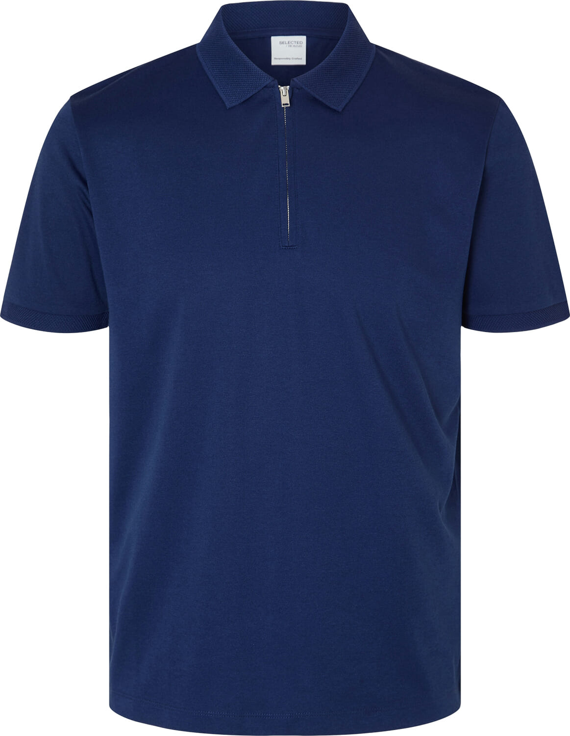 Selected Homme Polo Donkerblauw Selected Homme Polo Donkerblauw