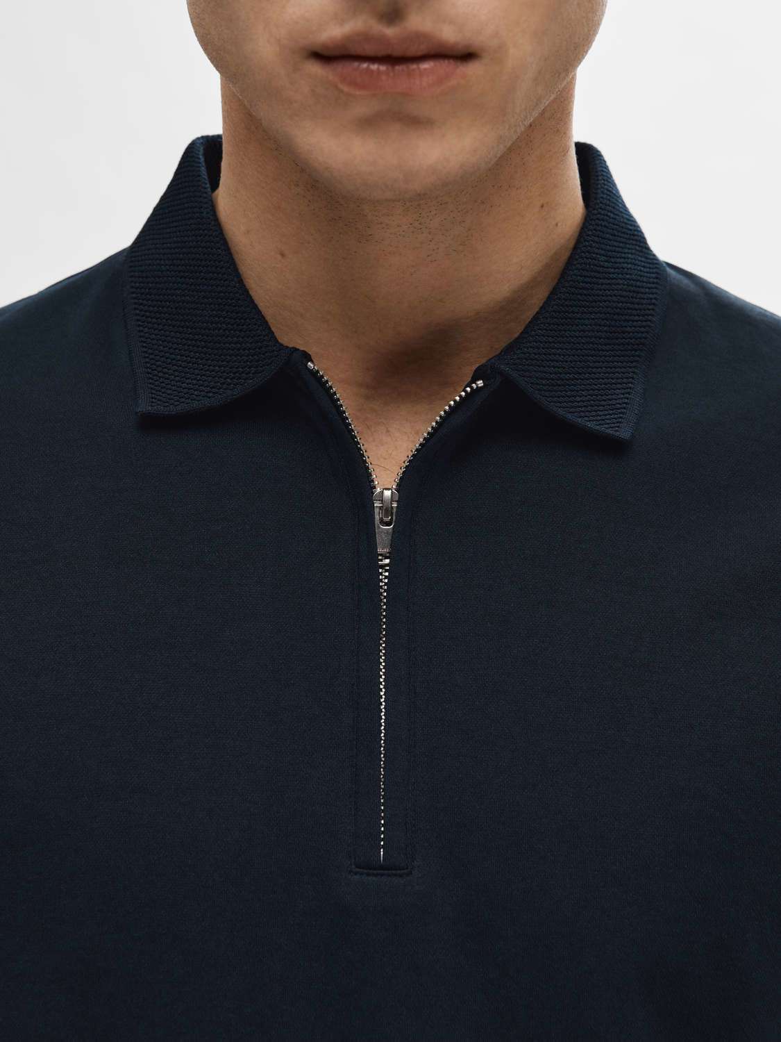 Selected Homme Polo Donkerblauw Selected Homme Polo Donkerblauw