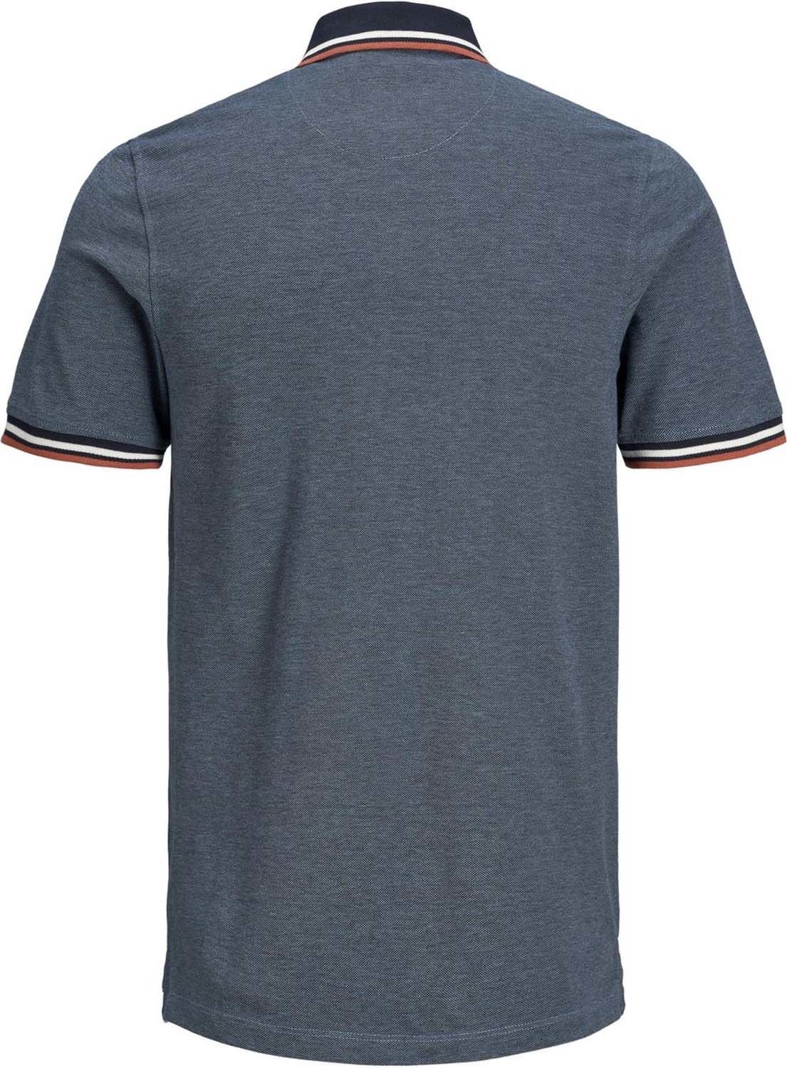 Jack & Jones Poloshirt Paulo Blauw Jack & Jones Poloshirt Paulo Blauw
