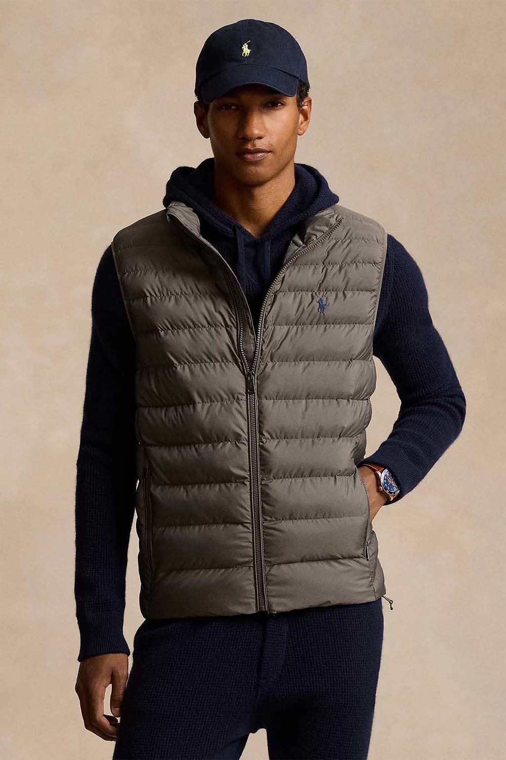 Polo Ralph Lauren Bodywarmer Terra Grijs