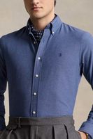 cubdppcs-long sleeve sport shirt Blauw