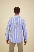 cubdppcs-long sleeve-sport shirt Blauw