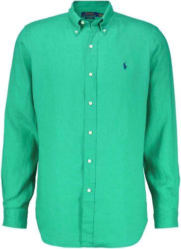 Polo Ralph Lauren long sleece sport shirt custom fit Groen