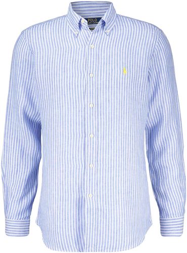Polo Ralph Lauren cubdppcs-longsleeve sport linen shirt Blauw