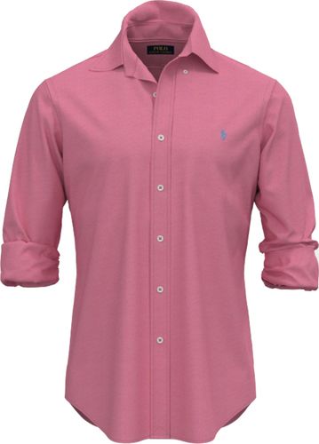 Polo Ralph Lauren long sleeve sport shirt linen Roze