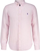cubdppcs-longsleeve sport linen shirt Roze