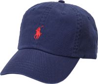 COTTON CHINO BASEBALL CAP Blauw