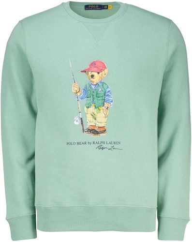 Polo Ralph Lauren lscnm4 long sleeve sweatshirt Groen