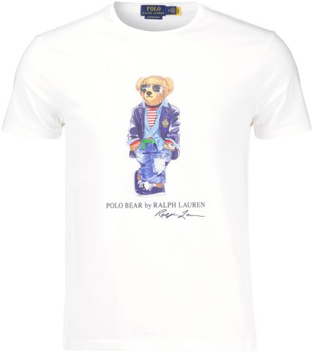 Polo Ralph Lauren sscncmslm1 short sleeve t-shirt Off White