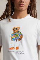 CLASSIC FIT POLO BEAR JERSEY T-SHIRT Wit