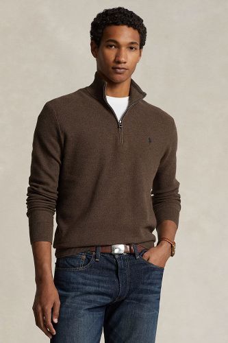 Polo Ralph Lauren long sleeve pullover half zip Bruin