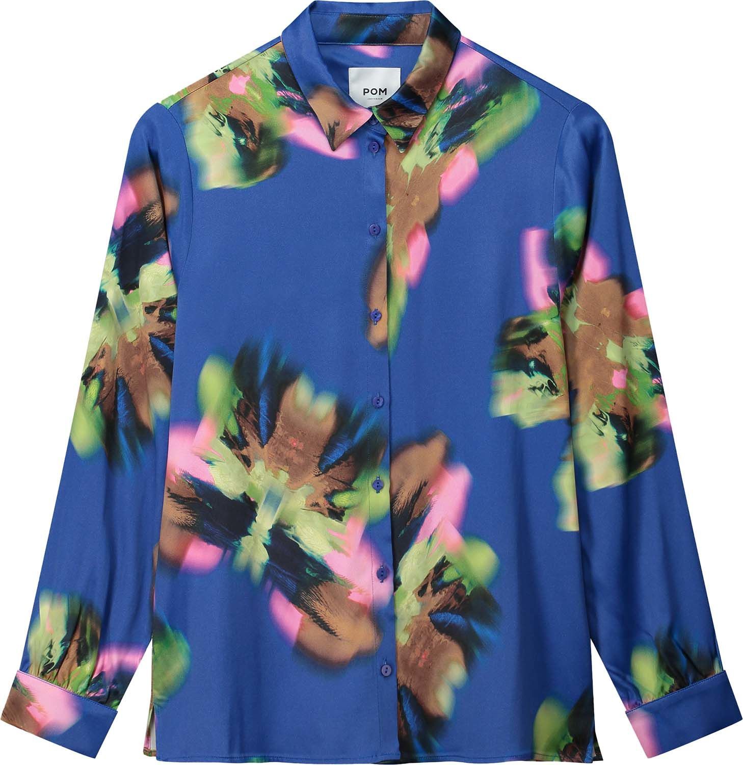 Pom Amsterdam Blouse Blauw