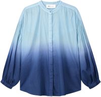 Blouse Faded Ink Blue Blauw
