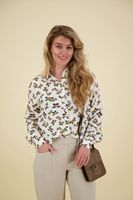 Blouse Milly Butterfly Beige