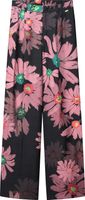 Pantalon Big Blooming Roze