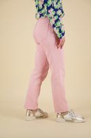 Jeans Elli Straight Blooming Pink Roze