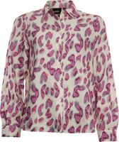 blouse printed Roze