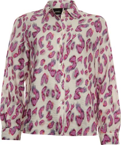 Poools blouse printed Roze