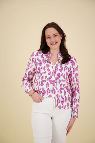 Poools blouse printed Roze