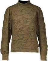 Sweater jacquard Groen