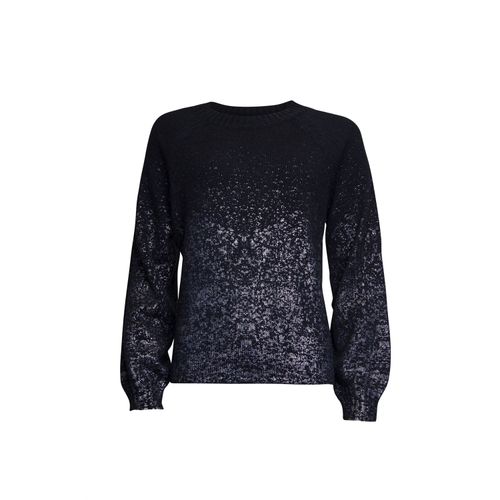 Poools Sweater foil Zwart