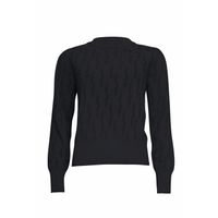 sweater relief Zwart