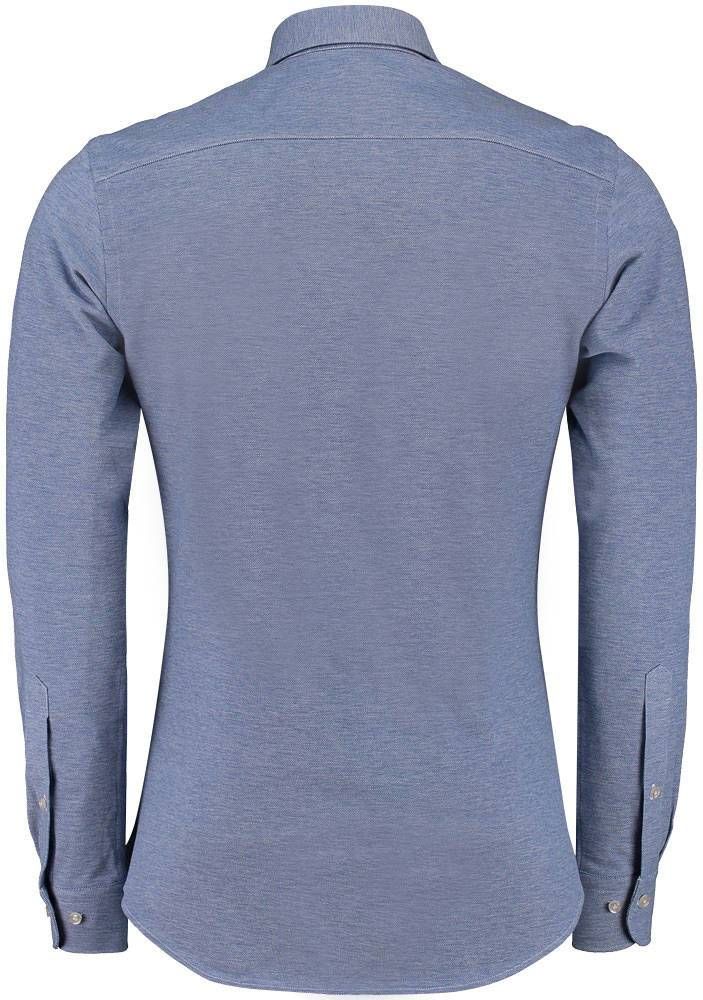 Profuomo Knitted Overhemd Blauw
