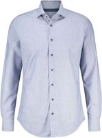 SHIRT CUTAWAY SC SF GREY BLUE Blauw