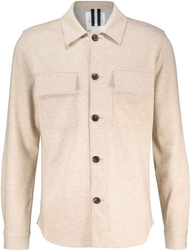 Profuomo OVERSHIRT KNITTED BEIGE Beige