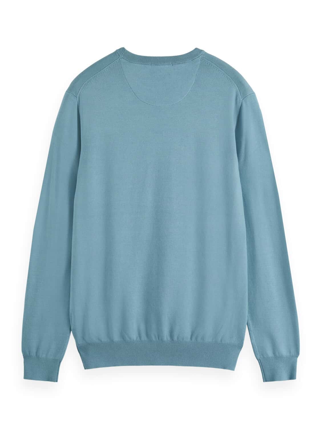 Scotch & Soda Trui Essential Blauw Scotch & Soda Trui Essential Blauw