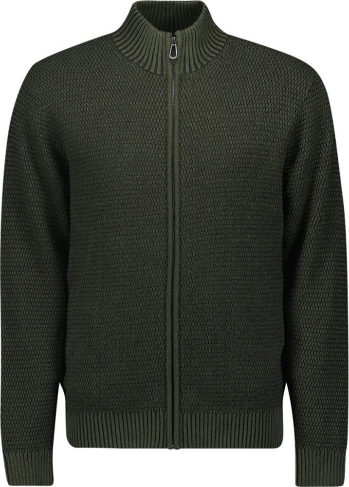 No Excess Trui Zipper Donkergroen No Excess Trui Zipper Donkergroen