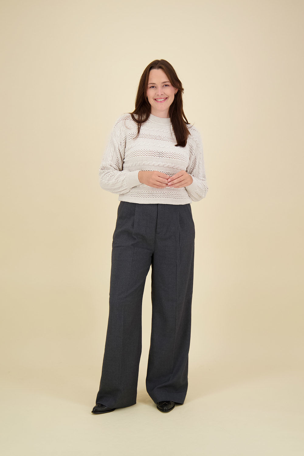 In Shape Trui Iselle Chenille Crème  In Shape Trui Iselle Chenille Crème