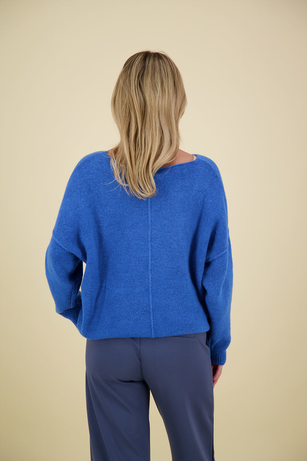 Bomont Trui Mohair Blauw Bomont Trui Mohair Blauw