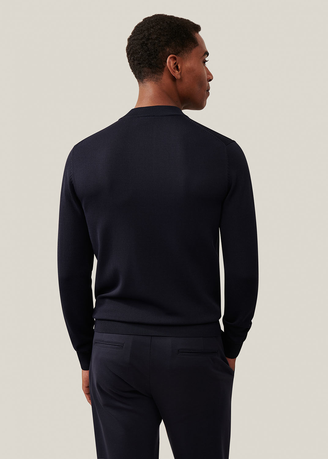 Cavallaro Napoli Pullover Milacio Donkerblauw Cavallaro Napoli Pullover Milacio Donkerblauw